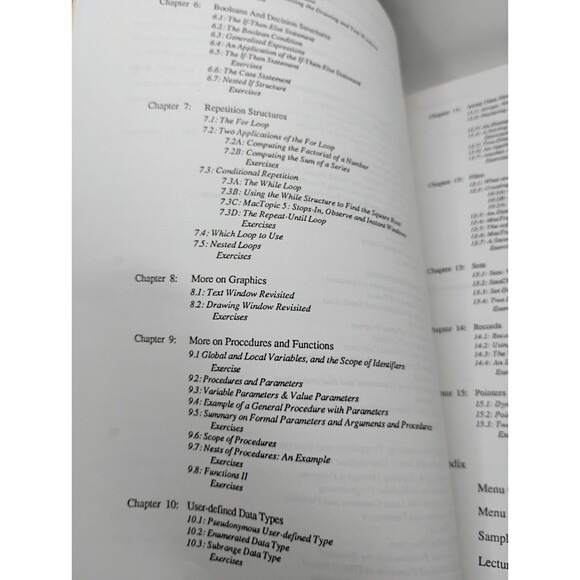 Vintage Problem Solving With Pascal On The Macintosh By Dr. T.K. Lim, 1992 - Picture 11 of 16